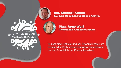 Mag. René Weiß (Privatklinik Kreuzschwestern), Ing. Michael Kalaus (Kyocera Document Solutions Austria) Mag. René Weiß (Privatklinik Kreuzschwestern), Ing. Michael Kalaus (Kyocera Document Solutions Austria)