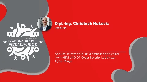 Dipl.-Ing. Christoph Kukovic (VERBUND) Dipl.-Ing. Christoph Kukovic (VERBUND)