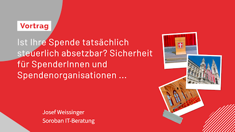 Josef Weissinger (Soroban IT-Beratung) Josef Weissinger (Soroban IT-Beratung)