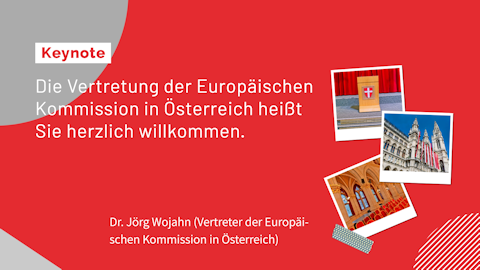 Dr. Jörg Wojahn (Vertreter der Europäischen Kommission in Österreich) Dr. Jörg Wojahn (Vertreter der Europäischen Kommission in Österreich)