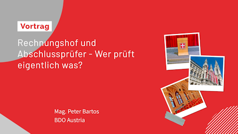 Mag. Peter Bartos (BDO Austria) Mag. Peter Bartos (BDO Austria)