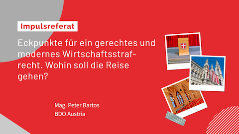 Mag. Peter Bartos (BDO Austria) Mag. Peter Bartos (BDO Austria)
