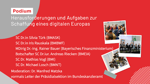 Herausforderungen und Aufgaben zur Schaffung eines digitalen Europas Herausforderungen und Aufgaben zur Schaffung eines digitalen Europas