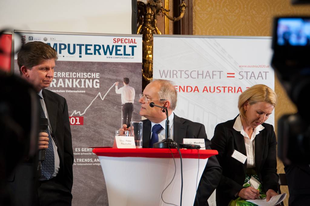 Podiumsdiskussion: Innovatives Zusammenspiel zwischen Wirtschaft und Staat