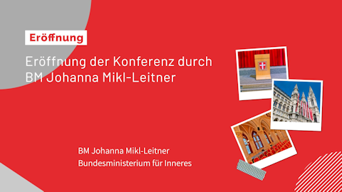 BM Johanna Mikl-Leitner (Bundesministerium für Inneres) BM Johanna Mikl-Leitner (Bundesministerium für Inneres)