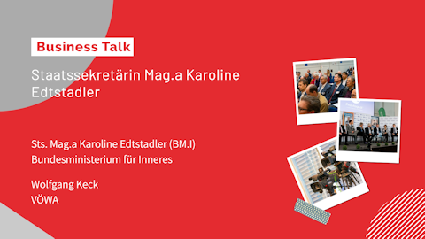 Mag.a Karoline Edtstadler (Bundesministerium für Inneres) Mag.a Karoline Edtstadler (Bundesministerium für Inneres)