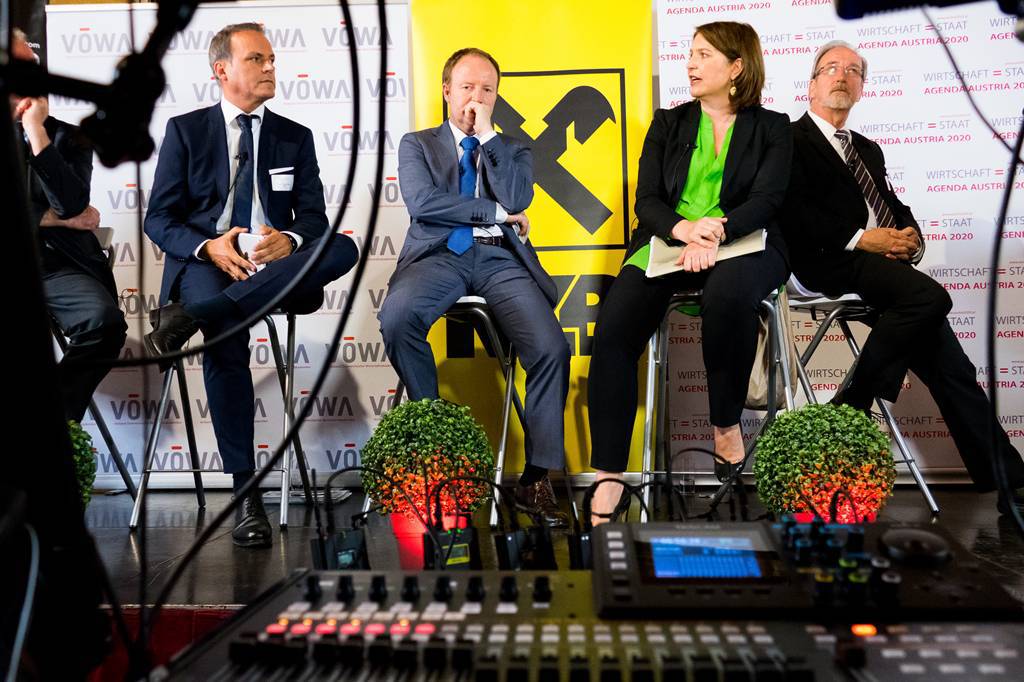 Podiumsdiskussion: Wirtschaft und Staat in massiver Veränderung