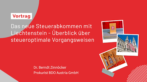 Dr. Berndt Zinnöcker (BDO Austria GmbH) Dr. Berndt Zinnöcker (BDO Austria GmbH)