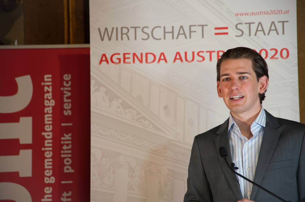 Staatssekretär Sebastian Kurz (Bundesministerium für Inneres)